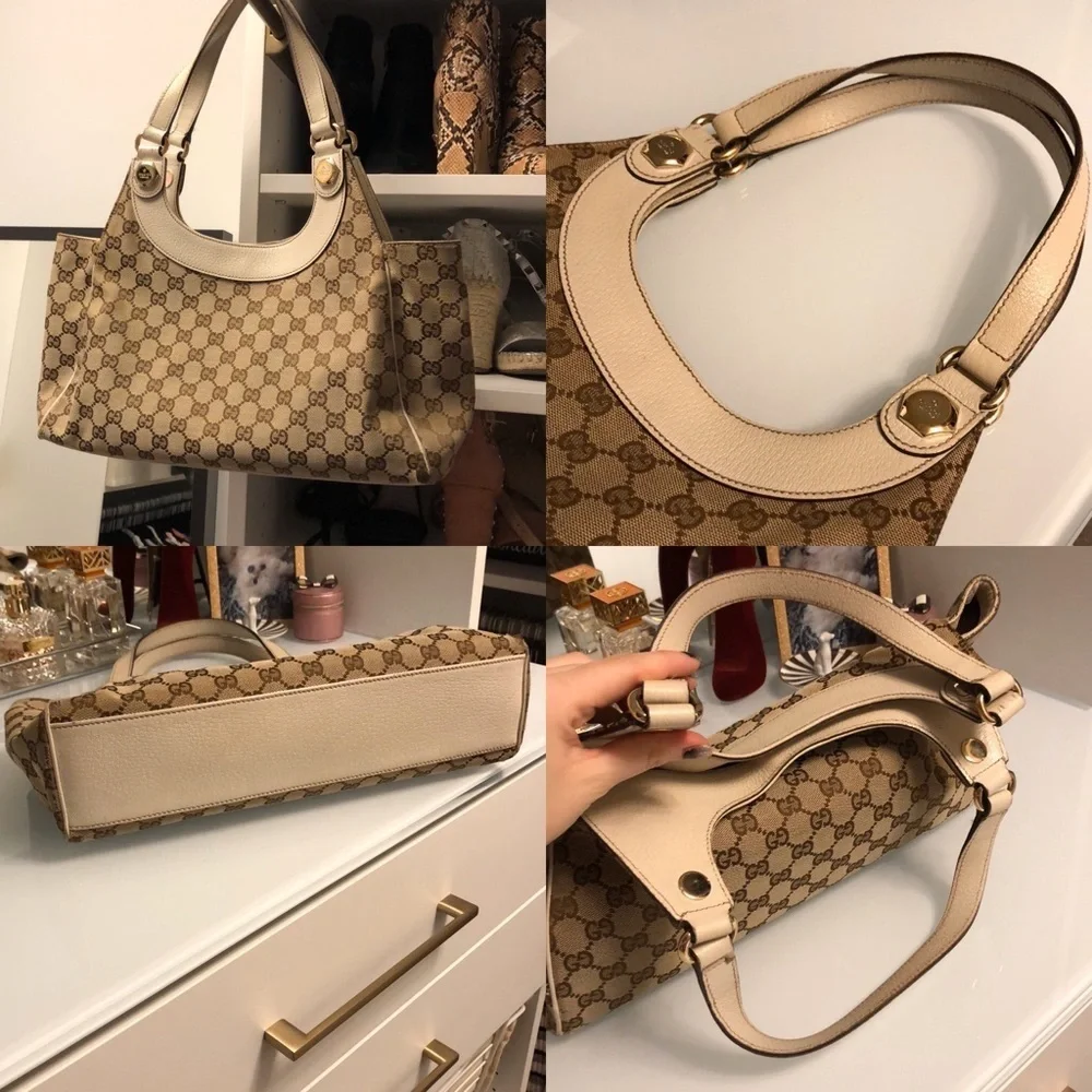 Gucci Monogram Charmy Medium Shoulder Bag